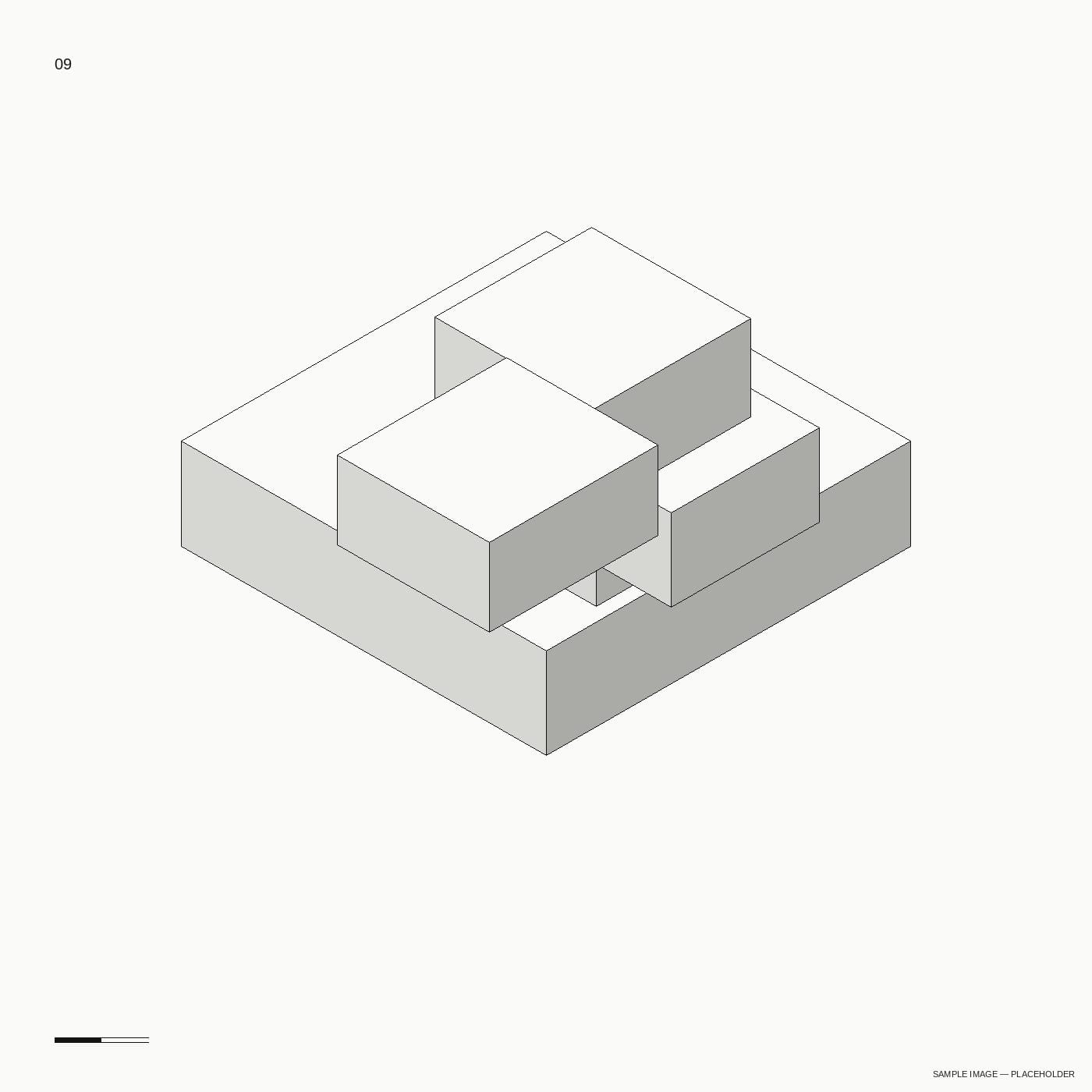 Sample diagram — massing step two